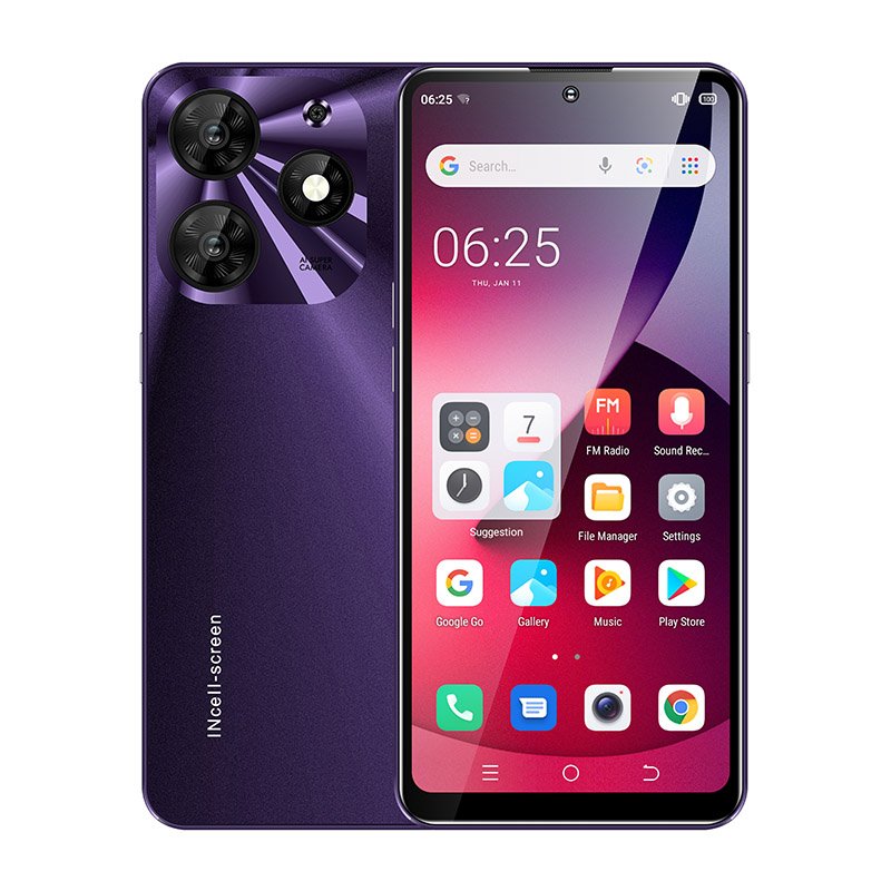 Wholesale OEM New 6.5 Inch UNIWA Spark Android Smartphone 3G & 4G Original Unlocked China Cheap Mobile Cell Phone